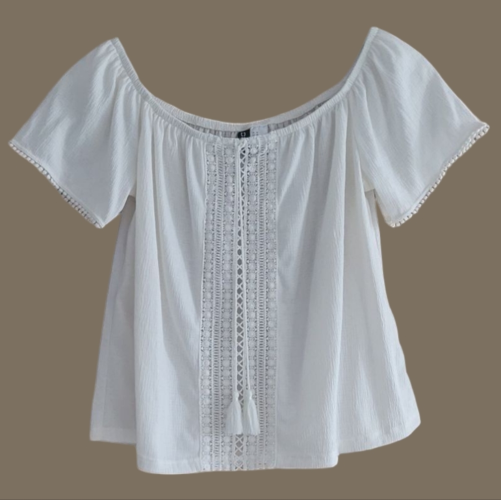 Divided by H&M Boho Crop Top